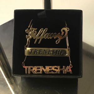 Custom High Quality Nickel Free Plated Nameplate.